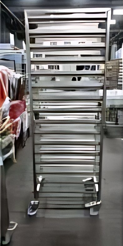 Échelle de boulangerie inox d'occasion